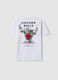 White pure cotton short-sleeve T-shirt_4