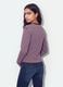 Purple striped pure cotton relaxed-fit crew-neck T-shirt_2