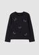 Black pure organic cotton crew-neck T-shirt_0