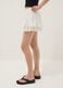 White cotton-viscose blend mini skirt with ruffles_3