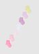 Multipack of multicolour cotton stretch ankle socks for girls_0