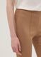 Brown stretch viscose slim-fit leggings_3
