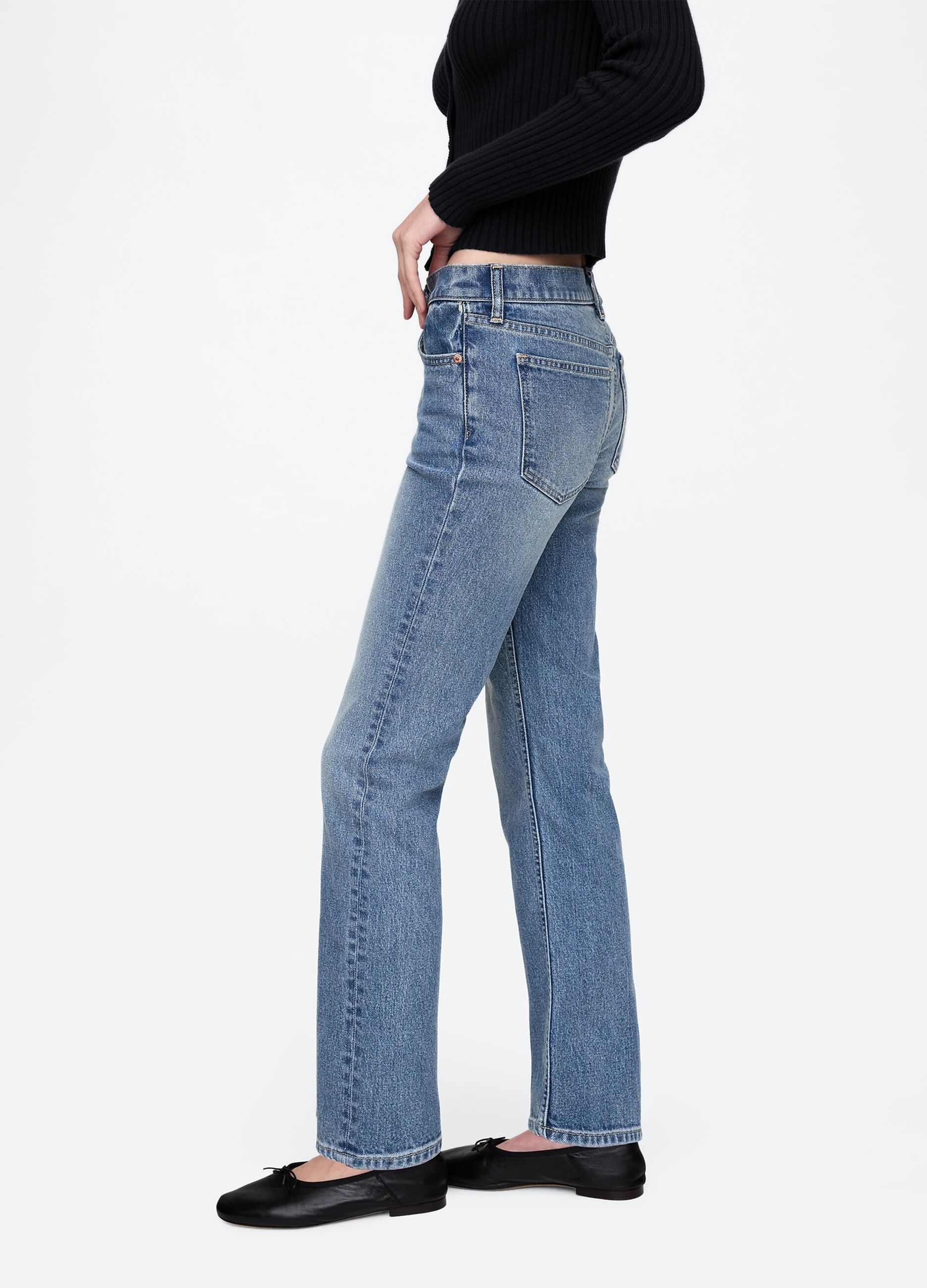 Stretch Denim Trousers