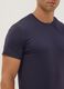 Twin pack of blue stretch microfibre T-shirts, regular fit_3