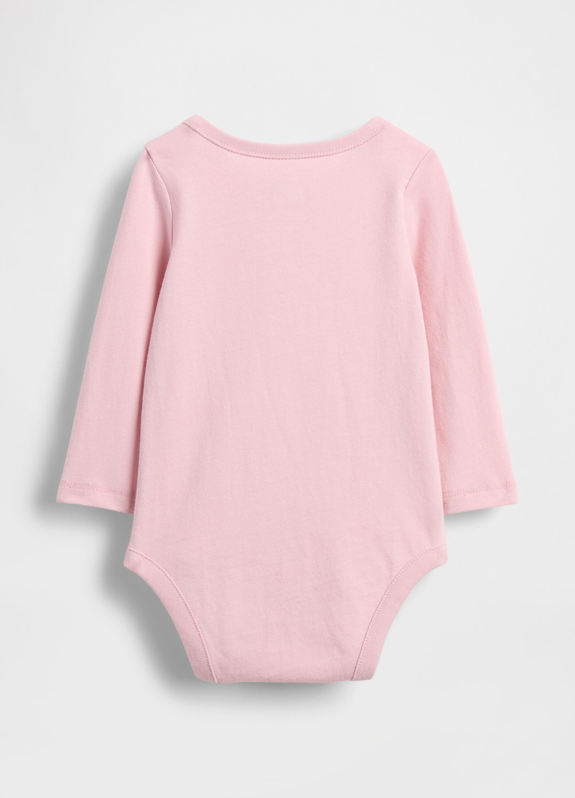 Pink Cotton Bodysuit