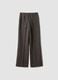 Grey wool-viscose blend flared trousers_6