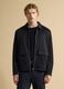 Blue padded stretch-fabric jacket_2