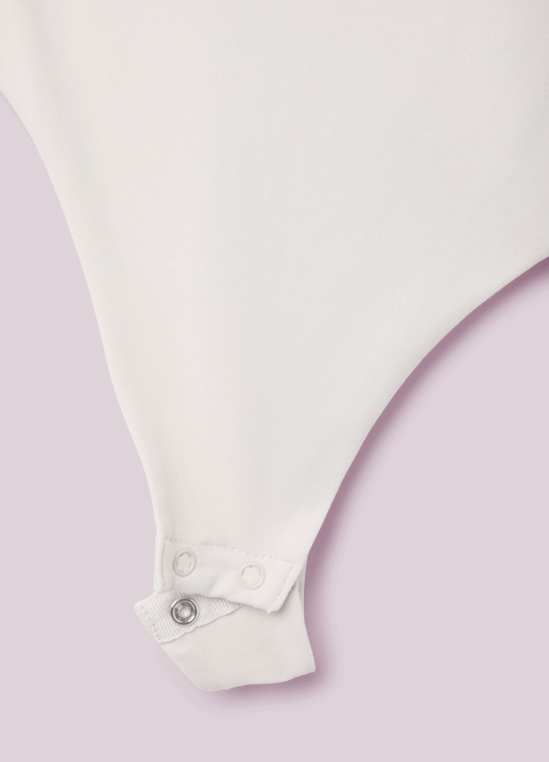 Short Sleeve Bodysuit with Square Neckline ALTAVIA STUDIO