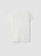 White pure cotton crew-neck T-shirt with heart print_5