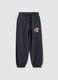 Grey pure cotton joggers_0