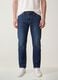 Regular fit denim jeans in pure cotton_1