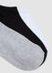 Seven-pack of multicolour organic cotton no-show socks_1
