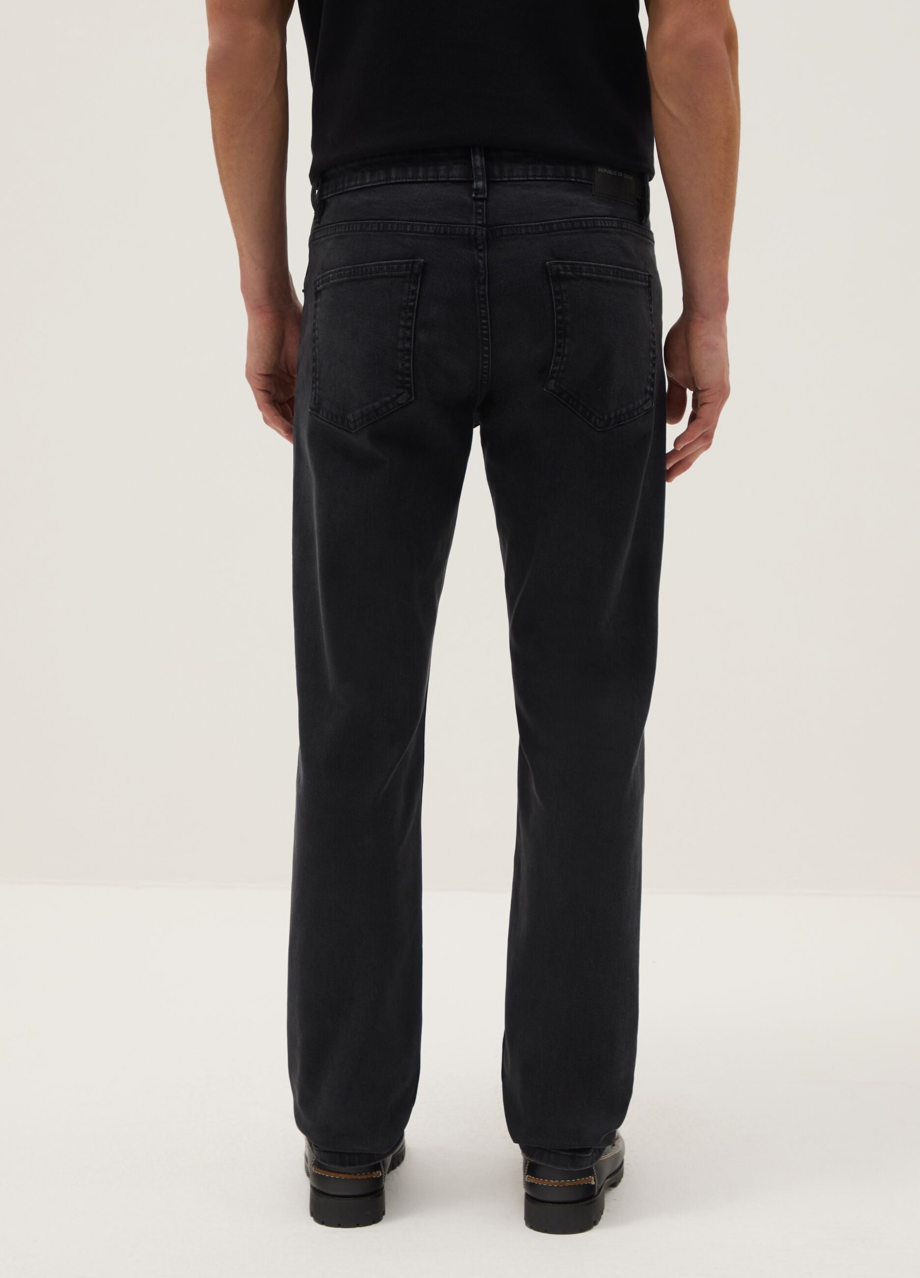 Black Denim Slim Fit Jeans