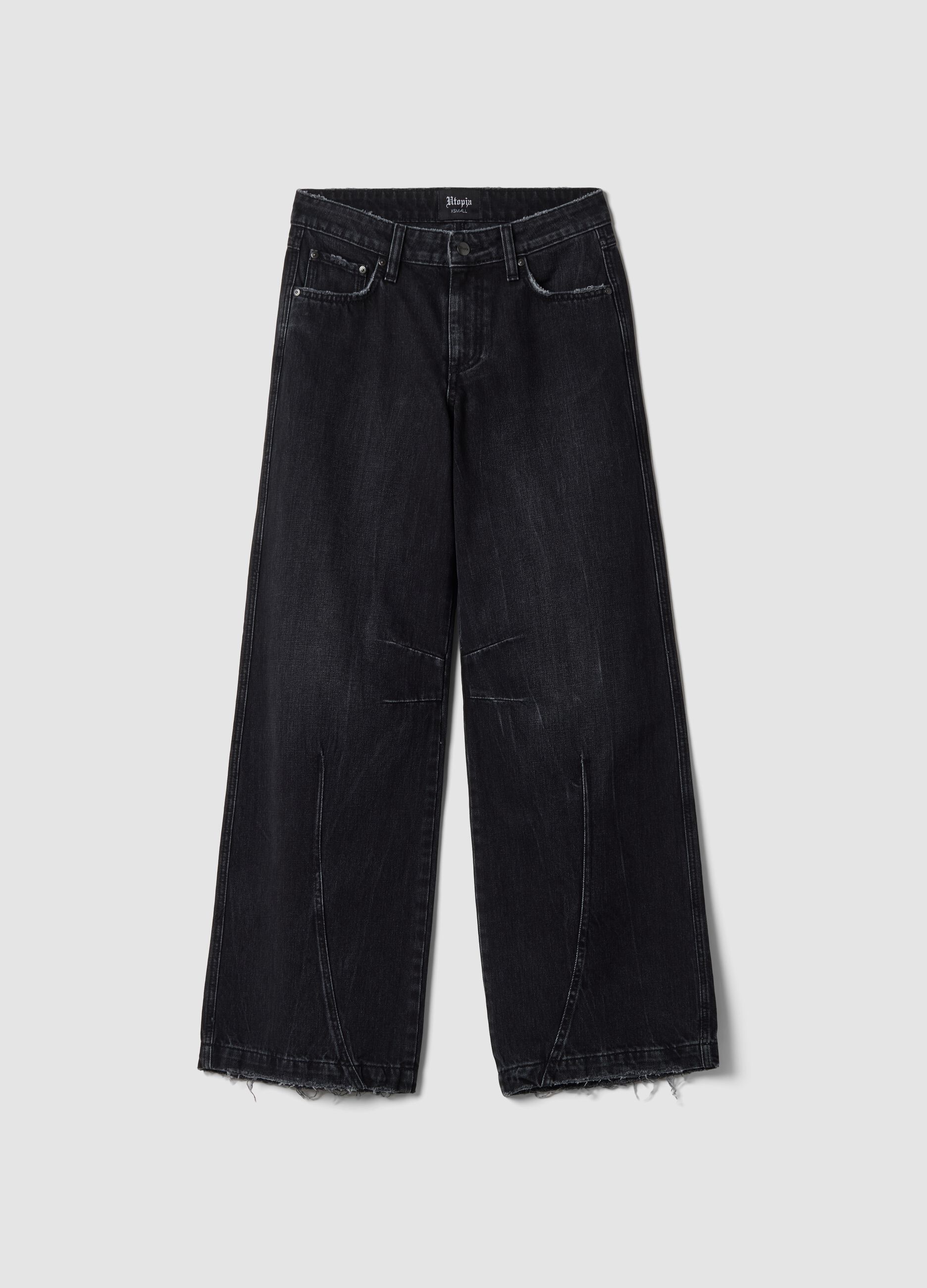 Barrel Black Denim