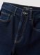 Blue Stretch Cotton Wide Leg Jeans_6