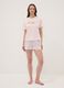 Pink organic cotton Mickey Mouse pyjama T-shirt_1
