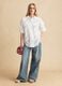 White pure cotton broderie anglaise shirt_1