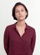 Red polka-dot shirt with classic collar, regular fit_0
