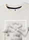 White pure cotton crew-neck T-shirt with PlayStation print_1