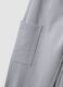 Grey organic cotton joggers with cargo pockets for boys_2
