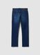 Blue denim jeans in stretch cotton, regular fit_2