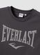 Grey pure cotton T-shirt with front print for boys_1