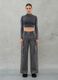 High Neck Knit Top Vintage Grey_5
