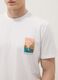 White short-sleeved pure cotton regular-fit T-shirt_2