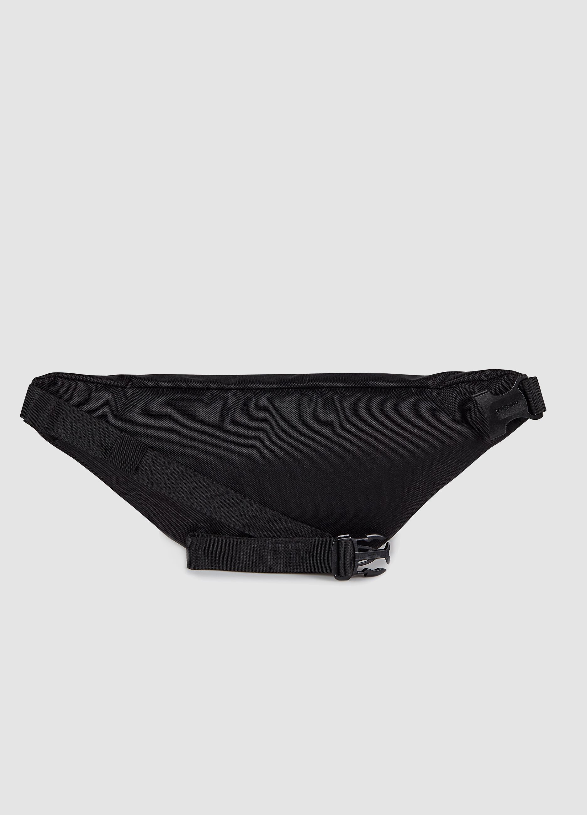 Black bum bag with adjustable belt