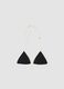 Multicolour triangle bikini top in stretch fabric_4
