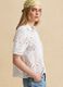 White pure cotton broderie anglaise shirt_0