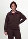 Brown stretch-viscose sweatshirt with regular-fit turtleneck_1