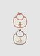 2-pack of organic cotton bibs with Chip and Dale print_0