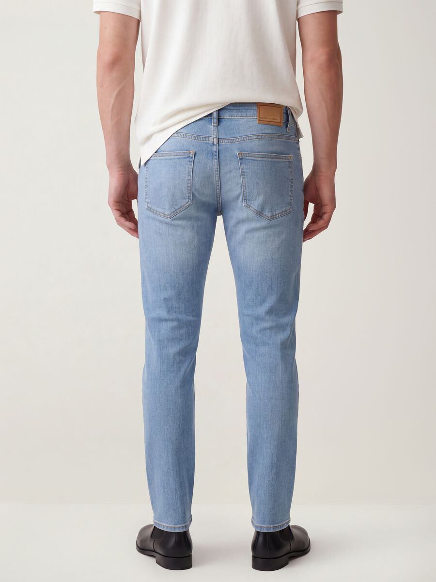 Light blue skinny stretch-cotton jeans_3