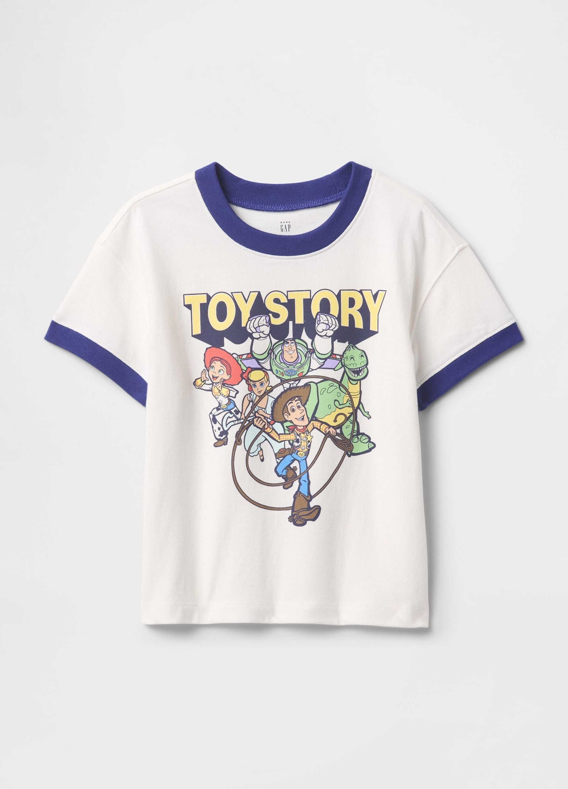 Children's multicolour pure cotton T-shirt with Toy Story print