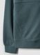 Green organic cotton zip-up hoodie for boys, relaxed fit_2