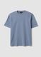 The Iconic Tee blue pure cotton short-sleeve T-shirt, relaxed fit_4
