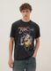 Black 2Pac print T-shirt in pure cotton, relaxed fit_2