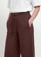 Brown baggy-fit pure cotton jogger trousers_1