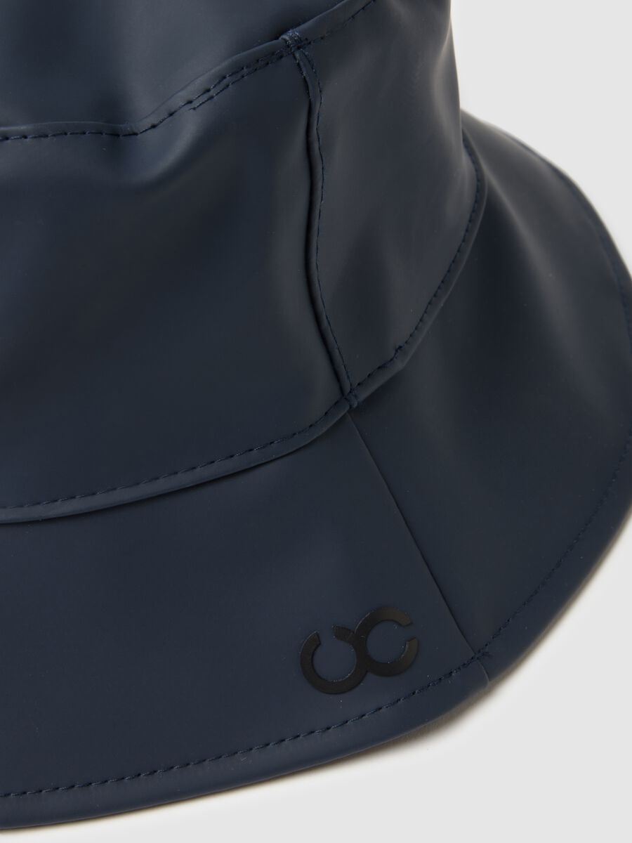 Cappello a secchiello blu_1
