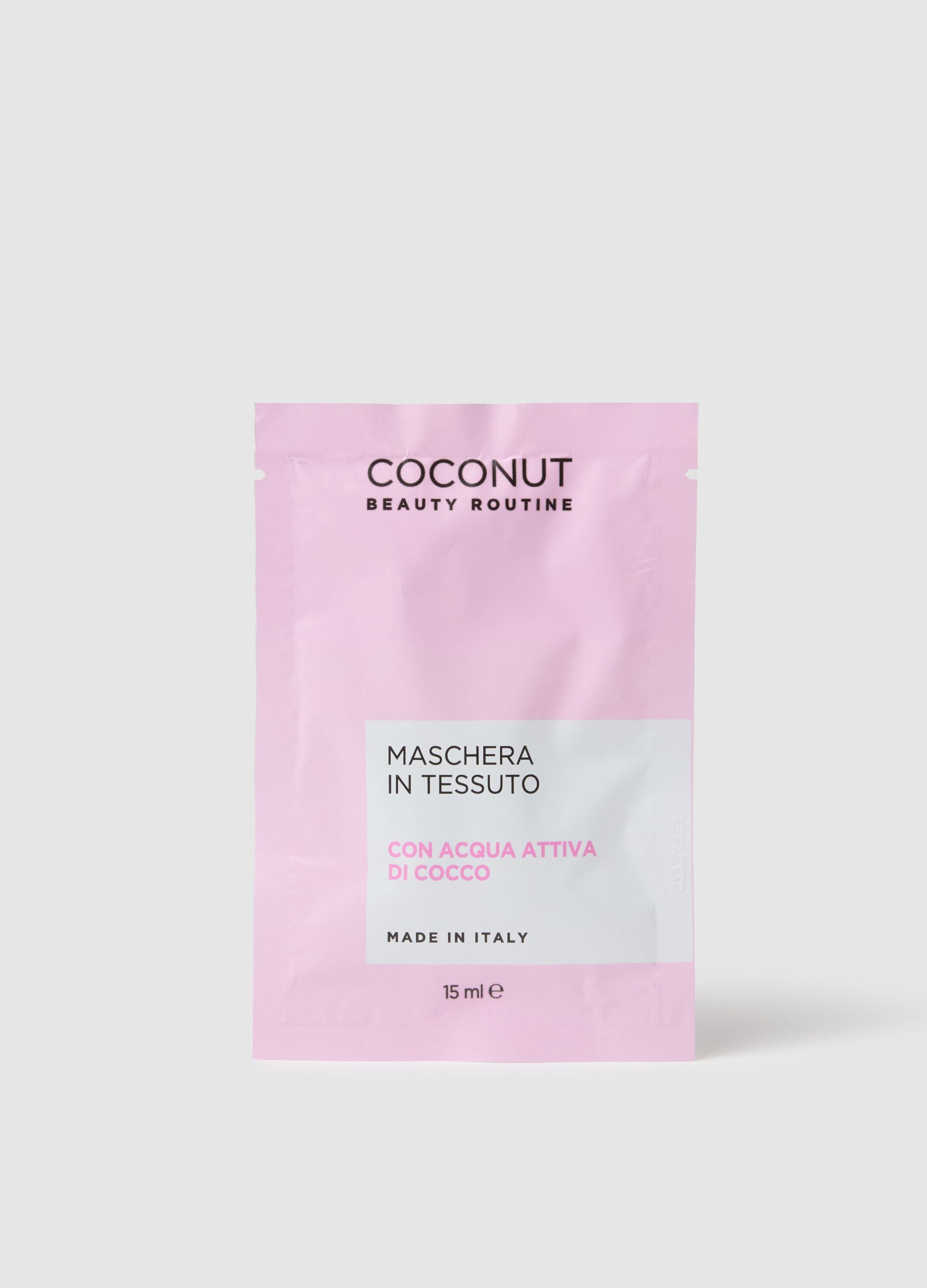 Coconut fabric mask