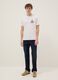 White pure cotton Paul Frank print T-shirt, regular fit_1