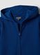 Blue boys&rsquo; organic cotton hoodie, regular fit_6