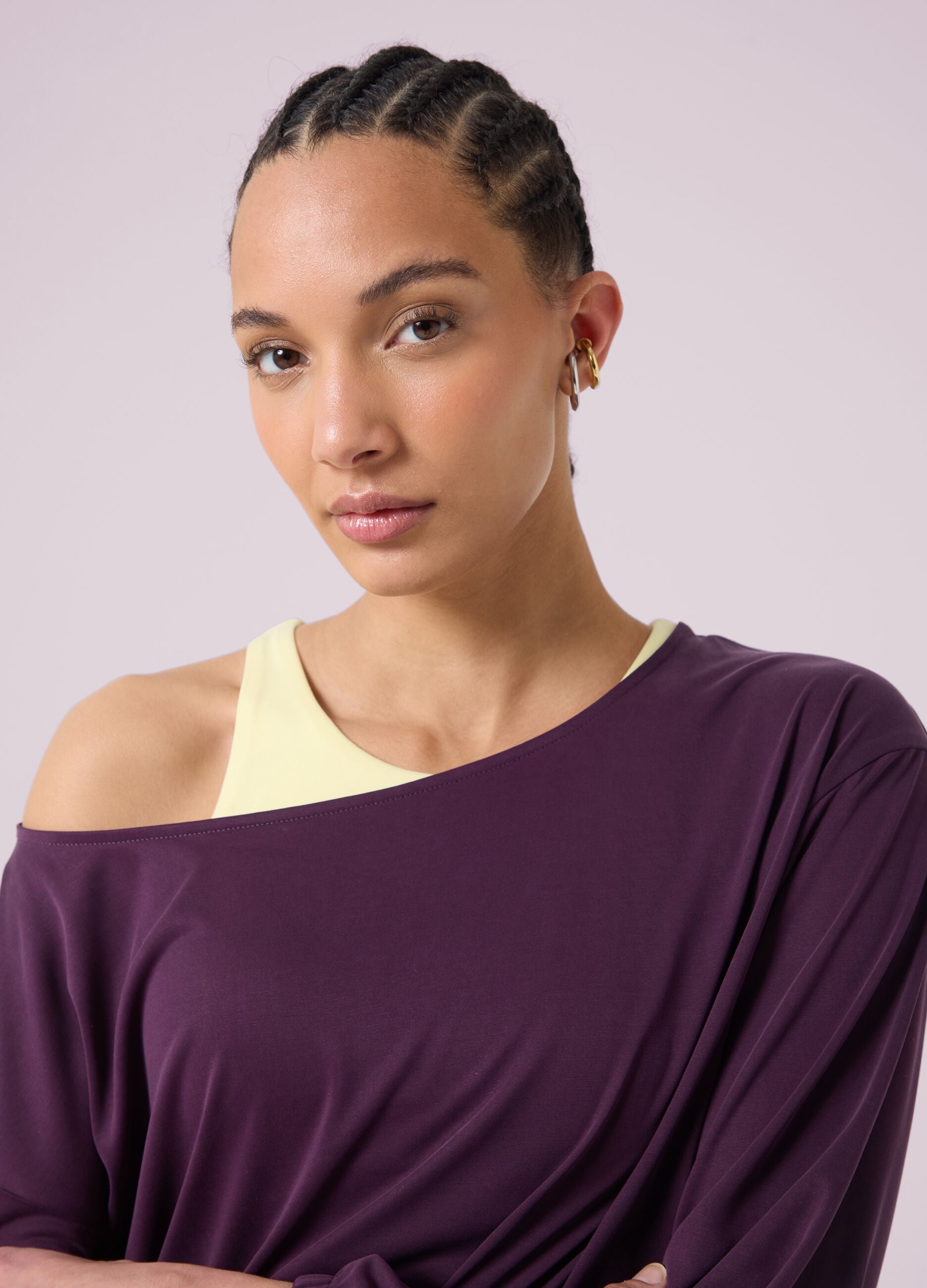 ALTAVIA STUDIO Fluid Crop T-shirt