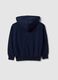 Blue hoodie with full zip_1