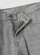 Grey denim jeans in pure cotton, regular fit_6