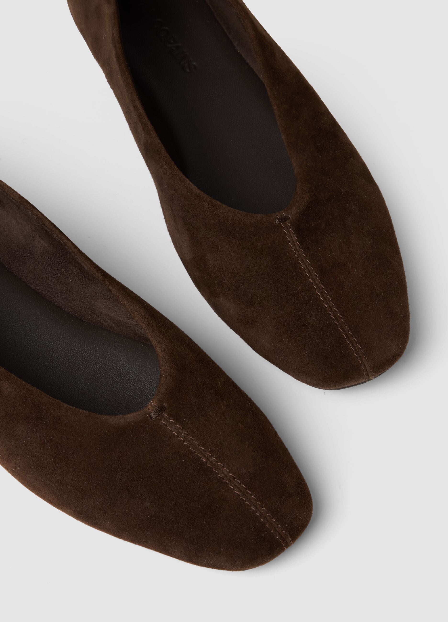 Classic brown ballerina flats
