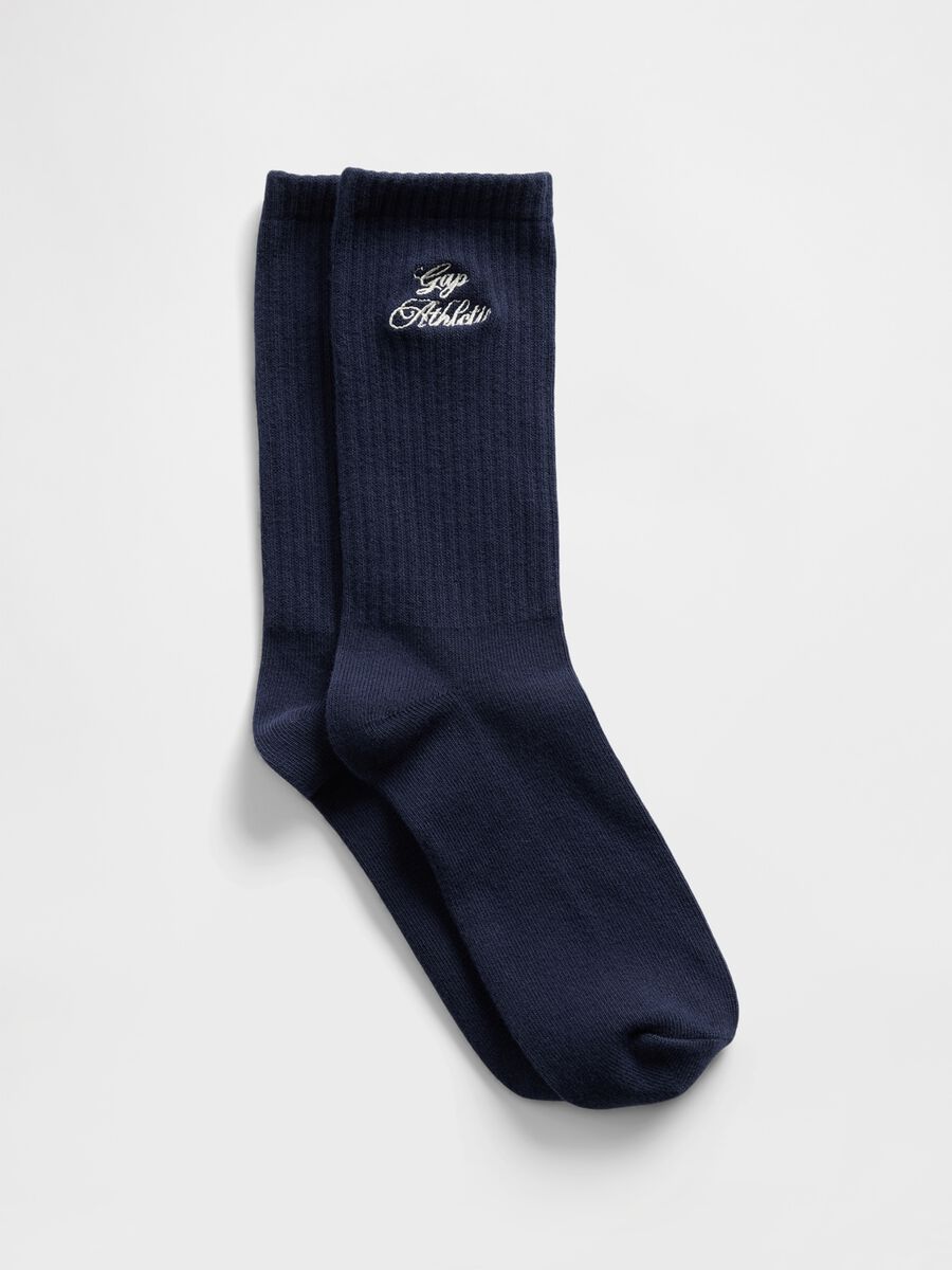 Long blue socks_0