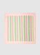 Multicolour regular fit scarf with striped pattern_1