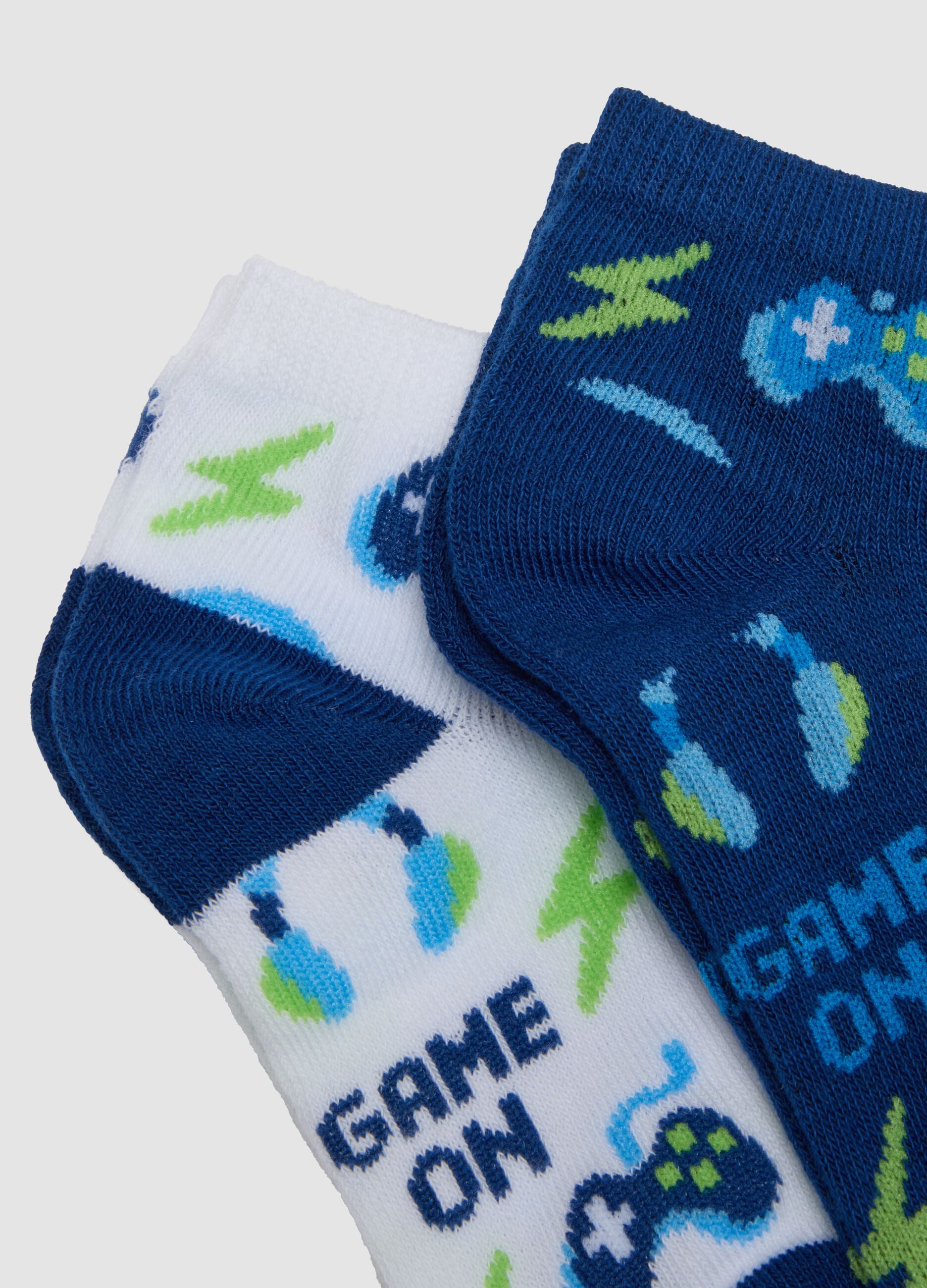 Multicolour Short Cotton Socks Multipack for Children